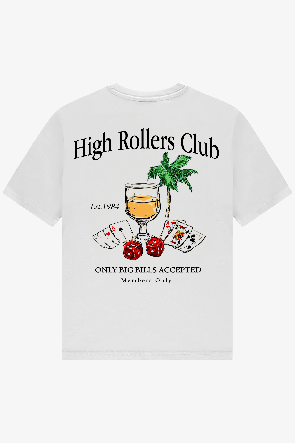 High Rollers Club Oversize Tee