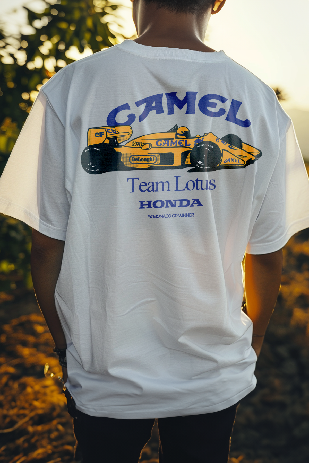 CAMEL LOTUS 99T OVERSIZE TEE