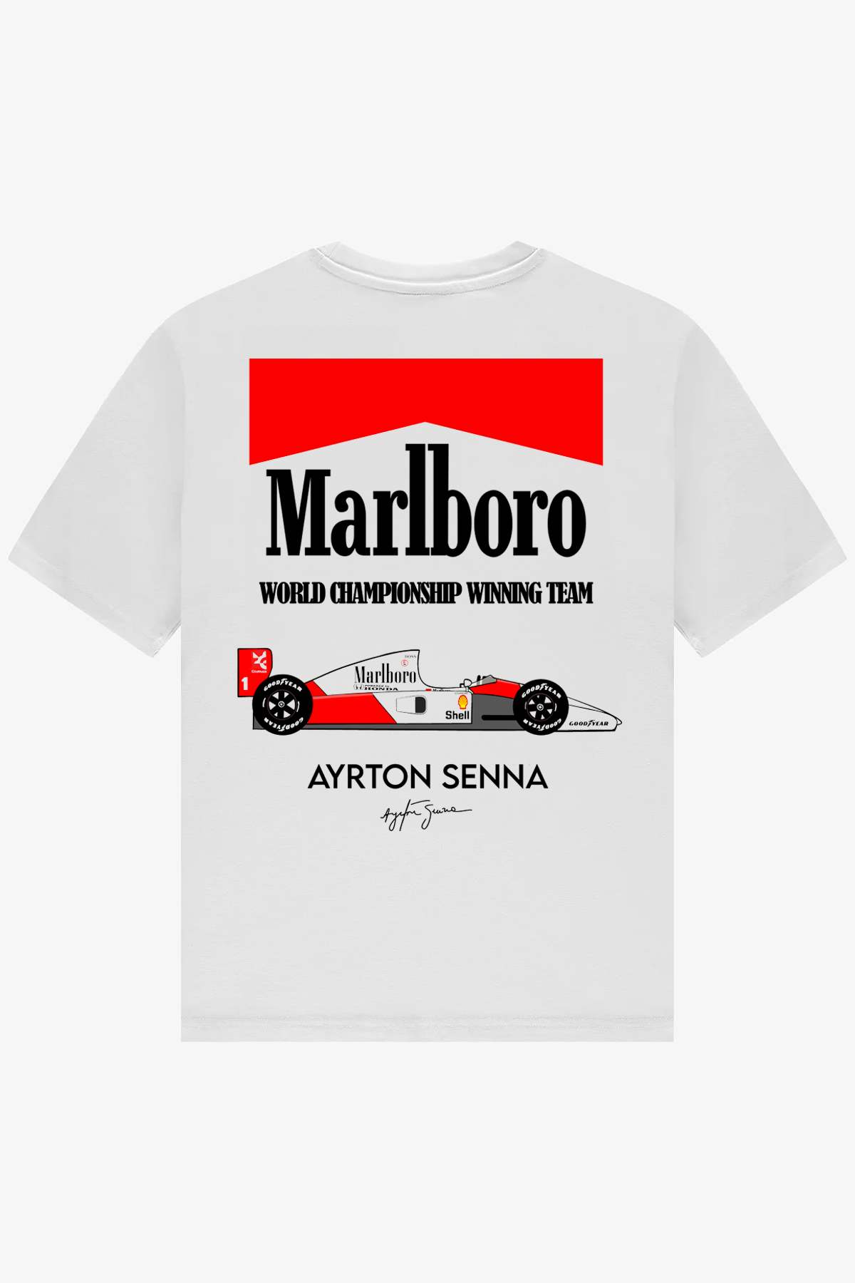 AYRTON SENNA OVERSIZE TEE